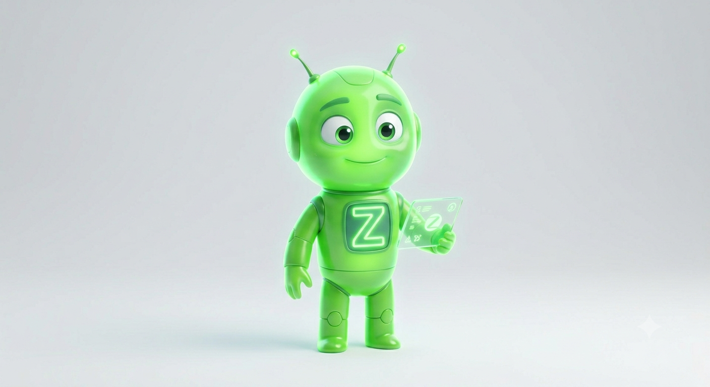 Zippy, the EyZEE smart-home connectivity character